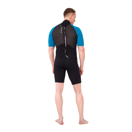 Гидрокостюм Hawaii Shorty 3 мм (Мужской; XXL; лазурь)